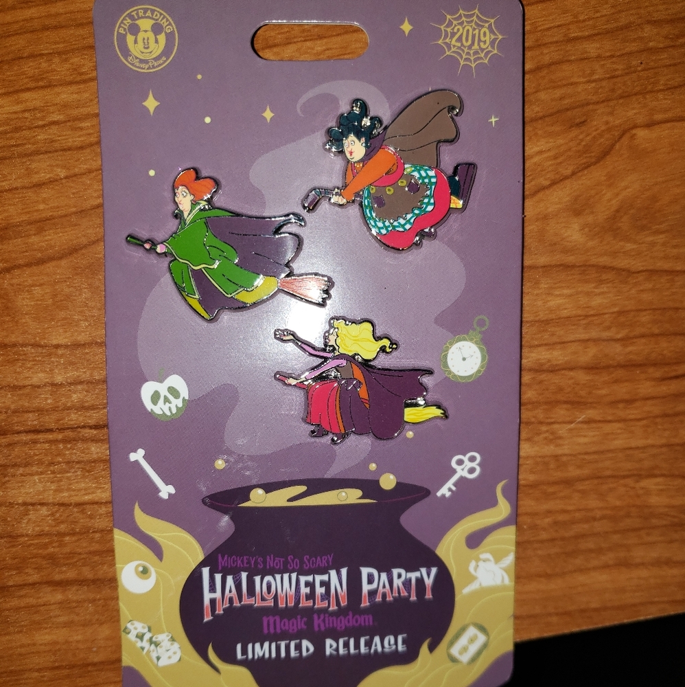 Hocus Pocus Disney pins Sanderson Sisters